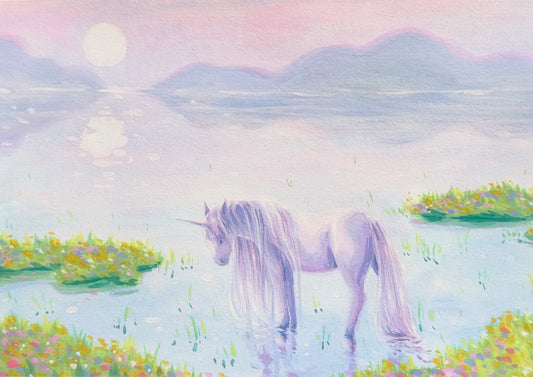 Unicorn at Dusk | Standard Print