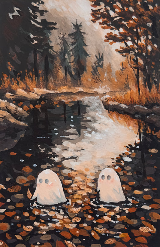 Fall Ghost Collection 2026 | Gouache Paintings