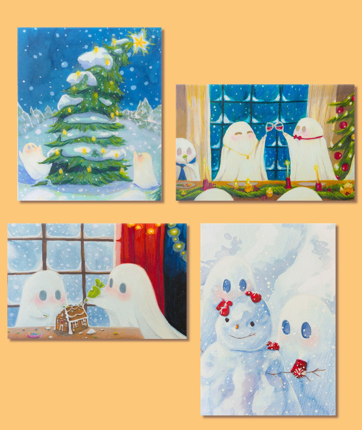 Tiny Print Bundle | Ghost Christmas 2023