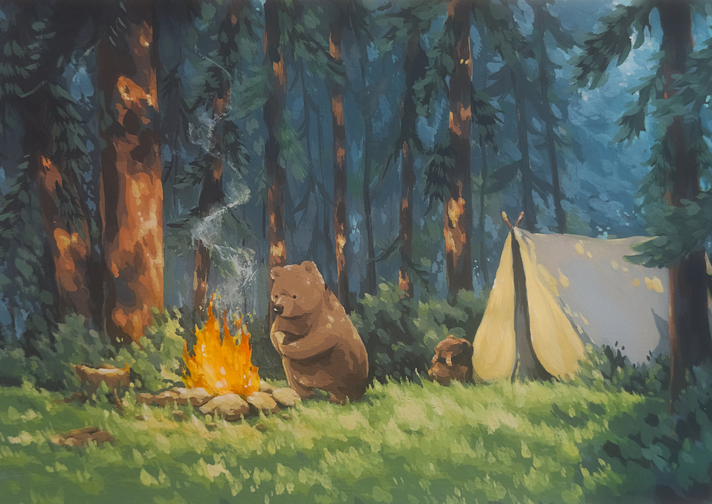 Bear Camping