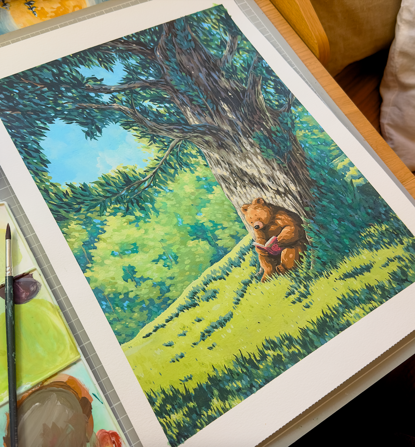 Original | Beneath the Big Tree