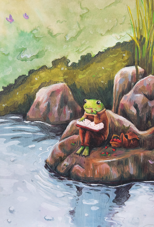 Frog has a Day Off