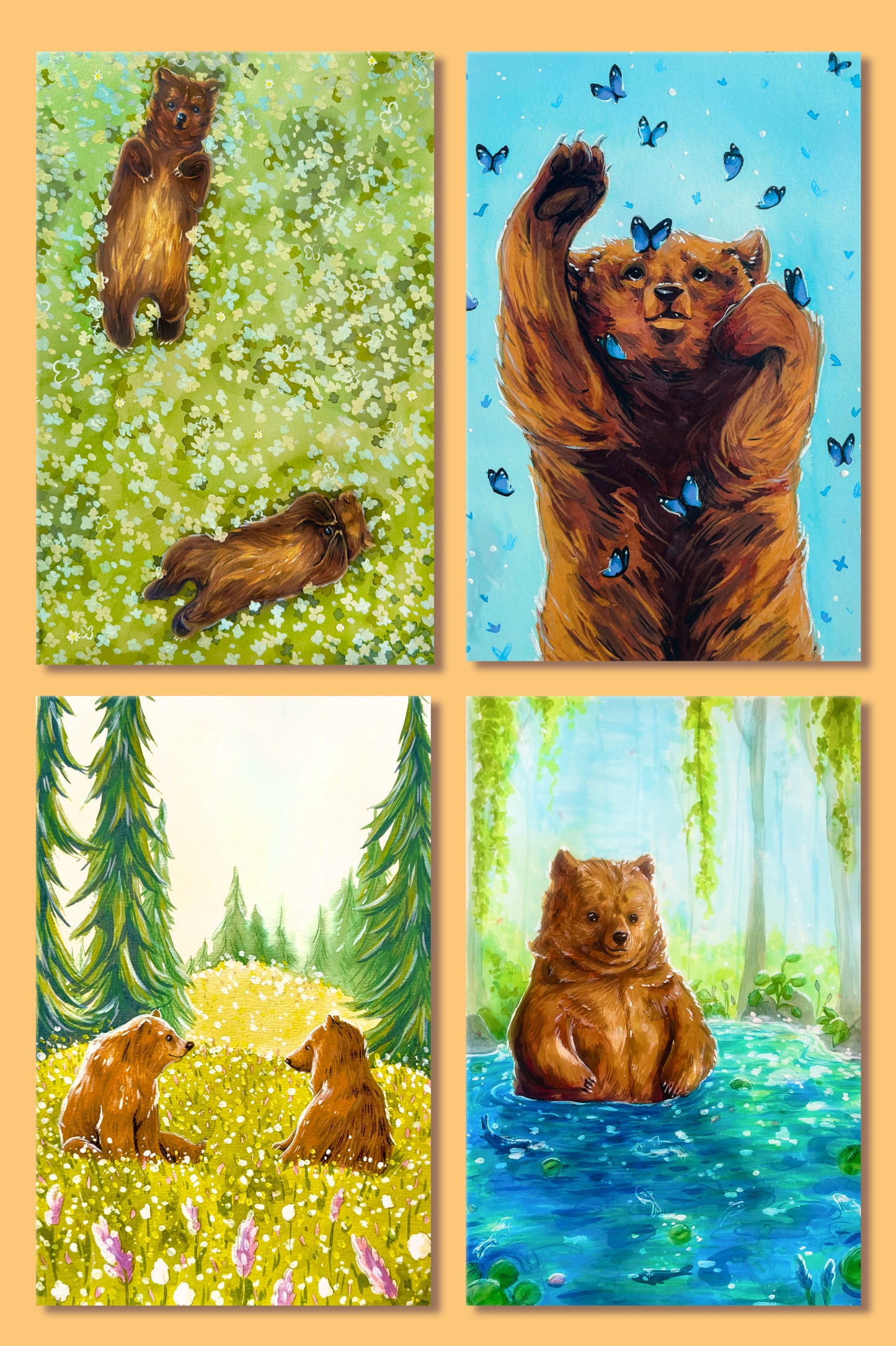 Tiny Print Bundle | Bears!