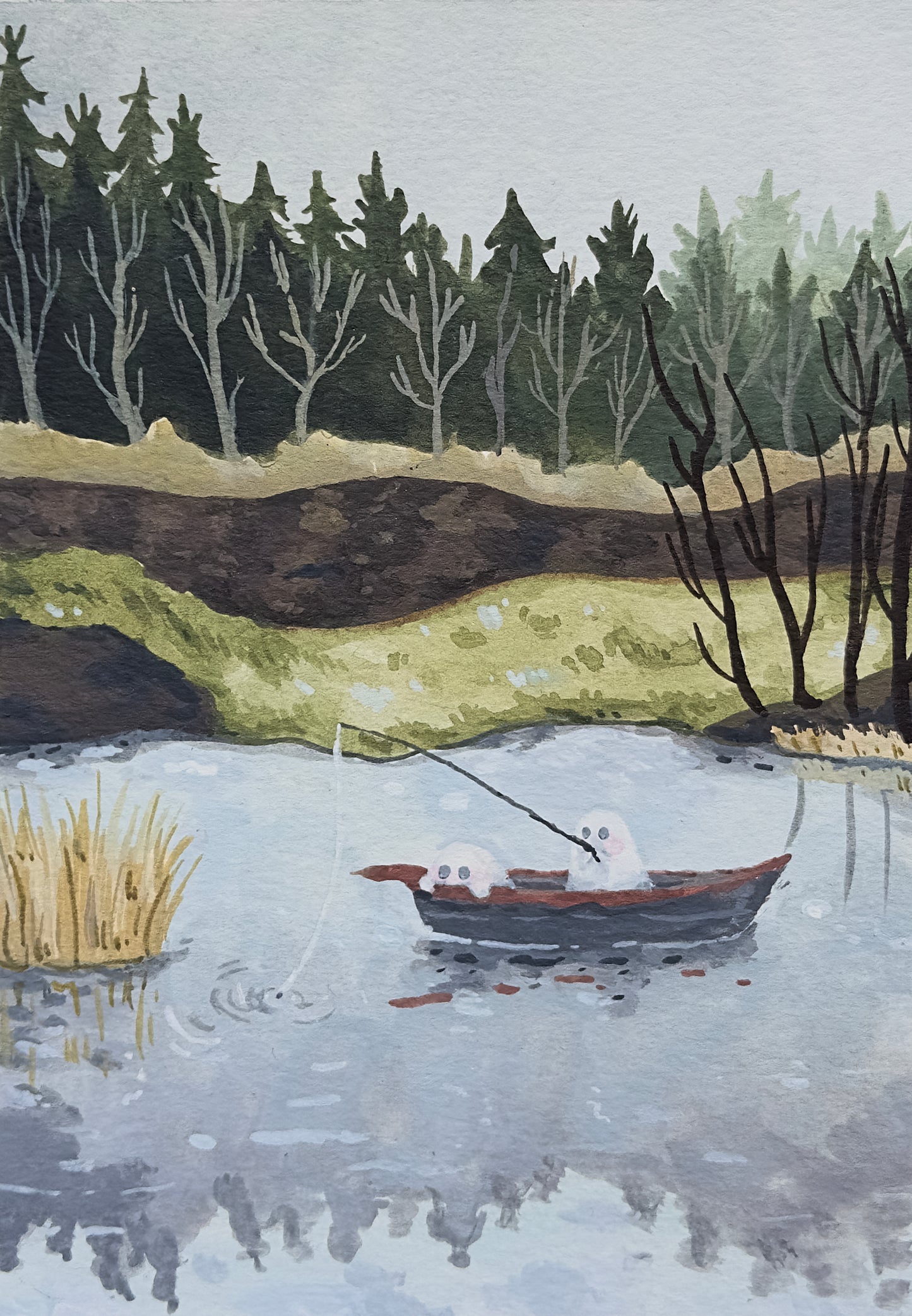 Originals | Small Ghost Paintings