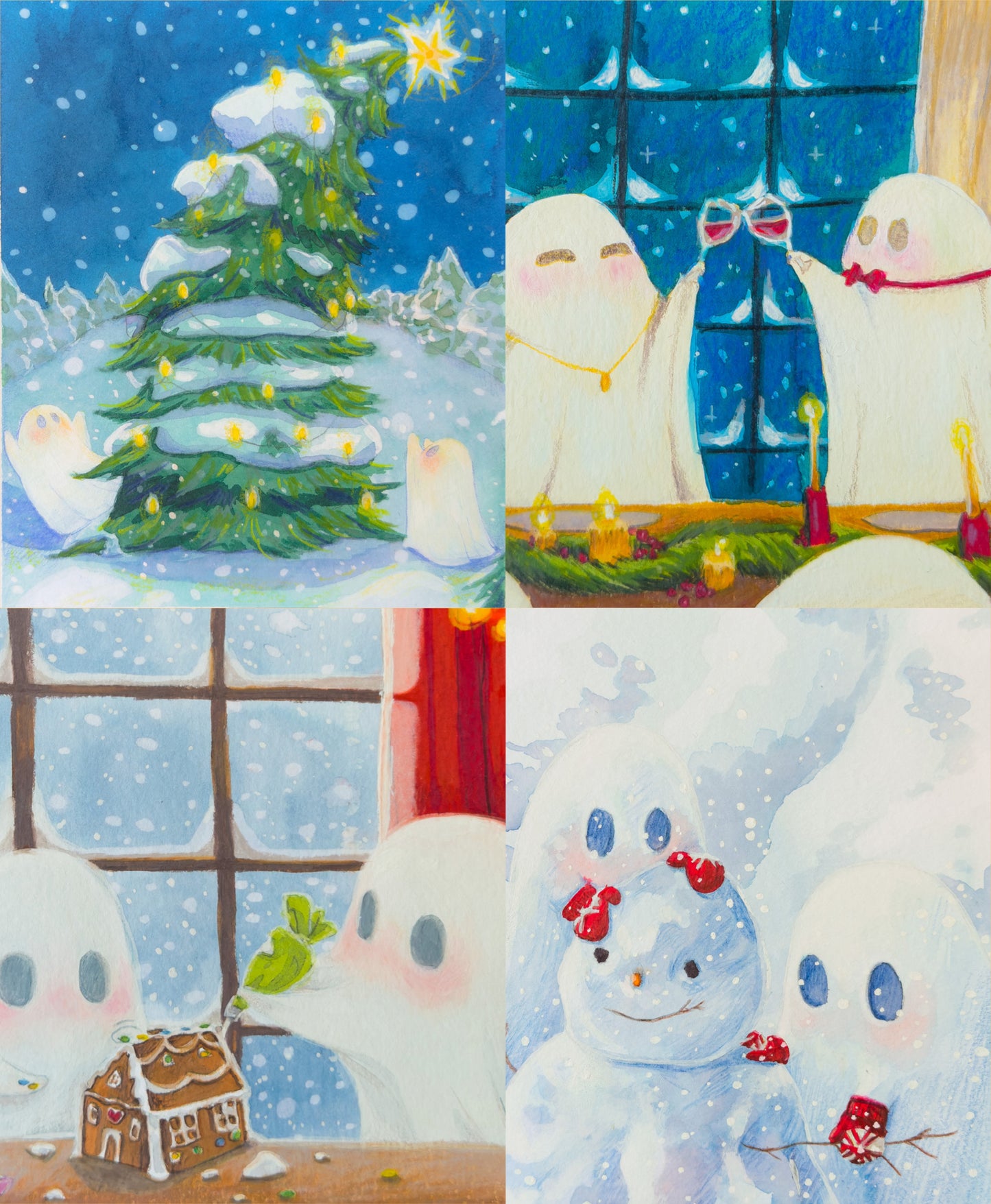 Tiny Print Bundle | Ghost Christmas 2023