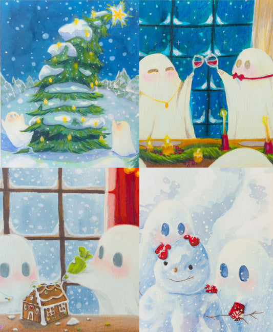 Tiny Print Bundle | Ghost Christmas 2023