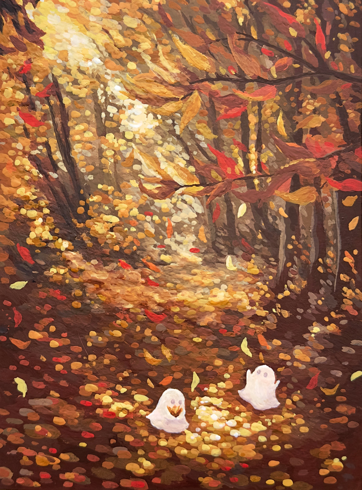 Fall Ghost Collection 2026 | Gouache Paintings