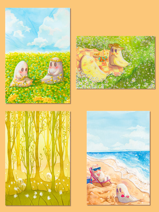 Tiny Print Bundle | Summer Ghosts